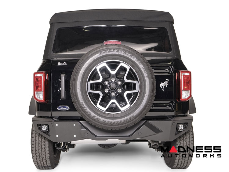 Ford Bronco Rear Bumper - Fab Fours - Vengeance 